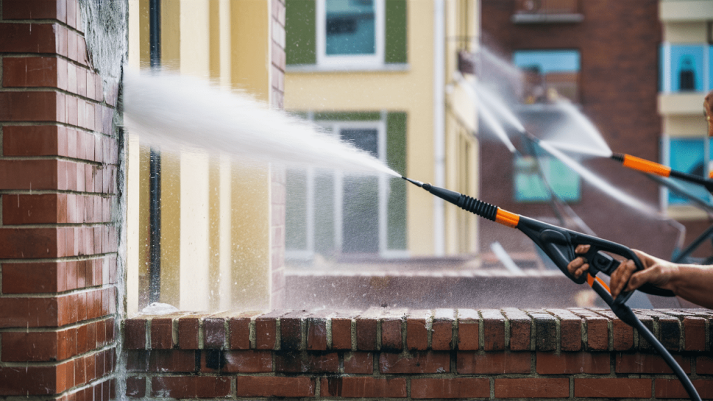 power washing