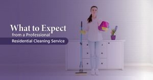 Professional residential cleaning